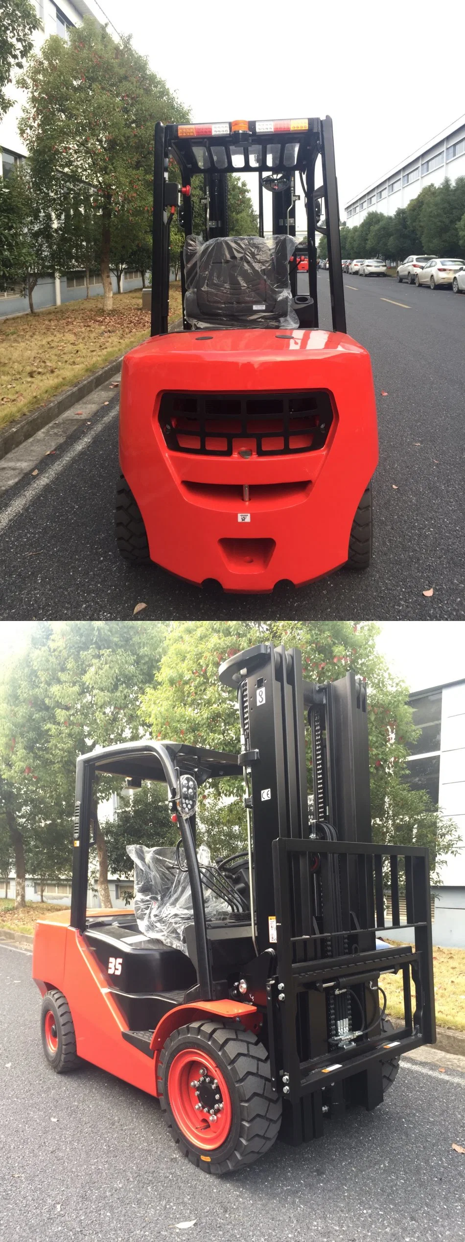 1.5ton 1.8ton 2.0ton 2.5ton 3.0ton3.5ton Mini Small Forklift Truck Gasoline Forklift Competitive Price Hot Sale