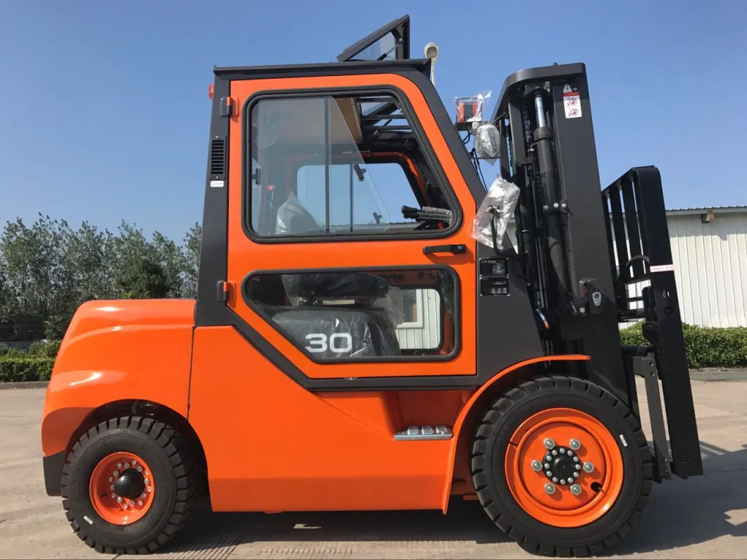 China 2ton 3ton 3.5ton 4ton 5ton 7ton 8ton 10ton LPG Gas Gasoline Petrol Diesel Forklift Truck with Japan Engine